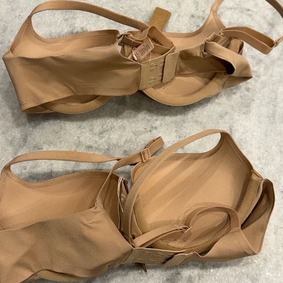 TWO Skims Ultimate Push-Up Balconette Bra Size 34B Color CLAY NWT - Picture 4 of 6